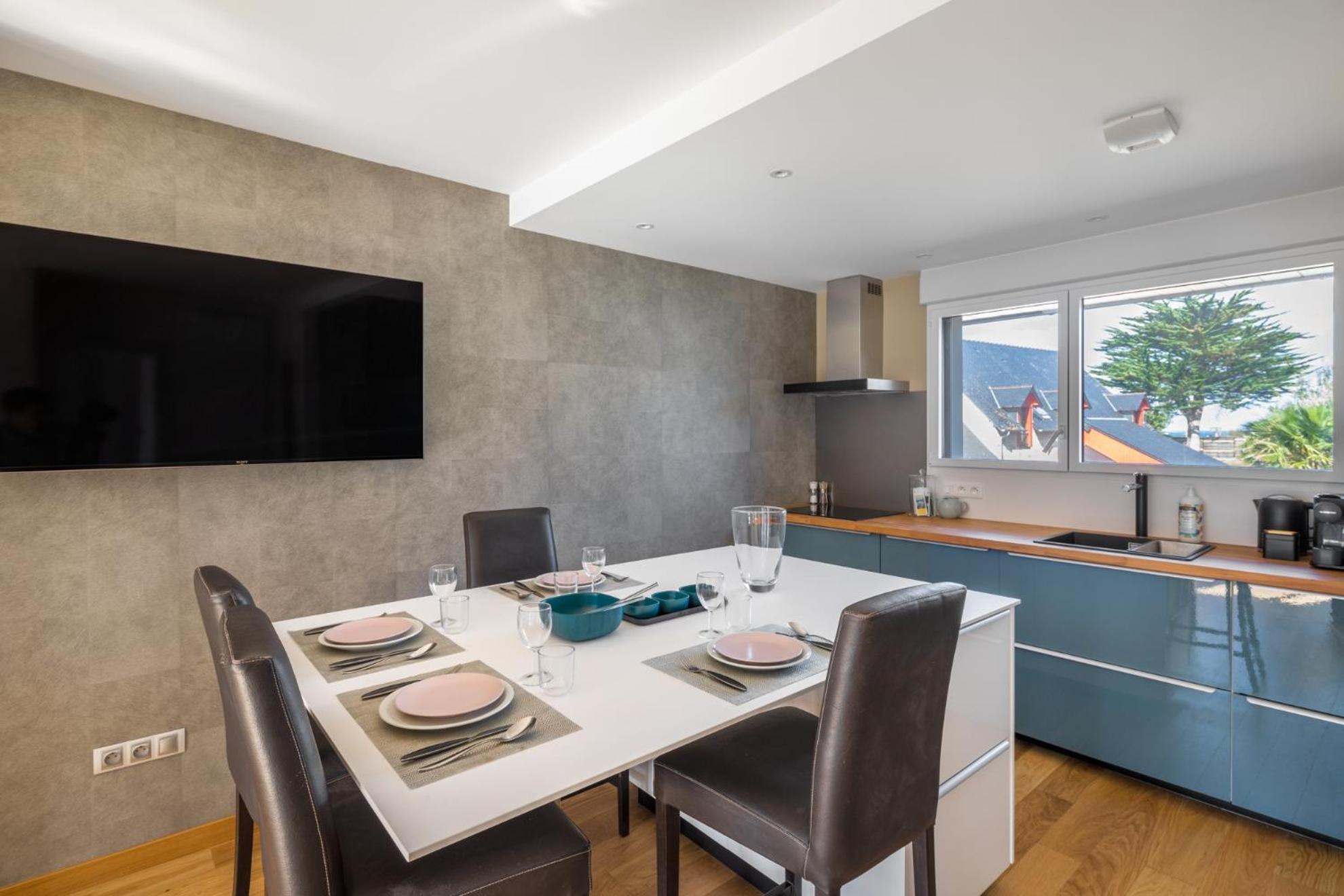 Appartement FENUA - Bail mobilité quartier de Rothéneuf à Saint-Malo Extérieur photo